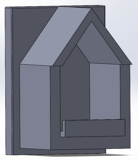 Birdhouse CAD project